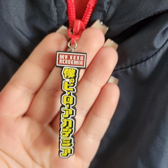 My Hero Academia Eraser Head Logo Windbreaker Size Small - Picture 2 of 7